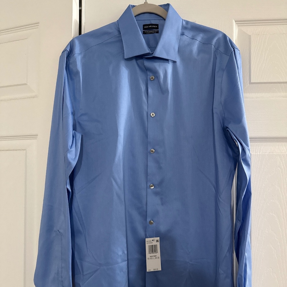 Van Heusen blue dress shirt